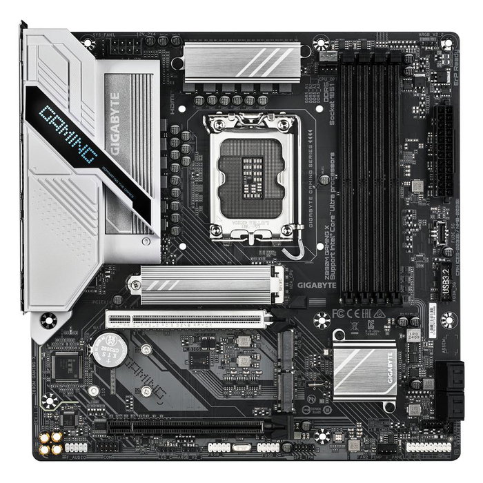 Gigabyte Z890M GAMING X, micro ATX, LGA 1851, DDR5