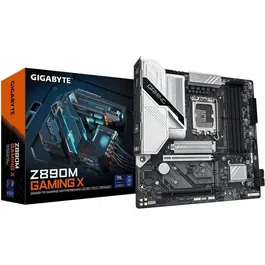 Gigabyte Z890M GAMING X - Carte mère micro ATX Socket 1851 pour processeurs Intel Z890 Express, DDR5 jusqu'à 64 Go, M.2 PCIe 5.0, LAN 2.5 GbE