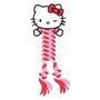 Cerdá Mordedor pour chien en corde Hello Kitty 9.5 x 30.0 x 9.5 cm - Jouet à mâcher pour chiot, couleur rouge