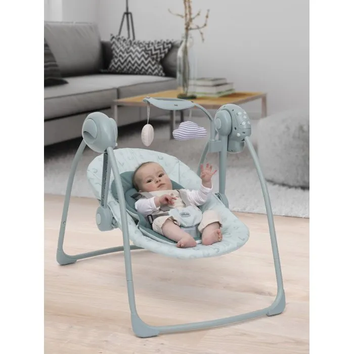 Chicco Swing & Play Balancelle bébé Confort Textile Matcha