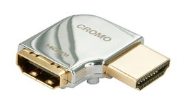 Lindy Lindy CROMO HDMI mâle/femelle coudé à 90° droite
