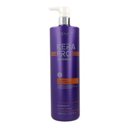 Kativa Shampooing Post-Lissage Kerapro Advanced 1000 ml - Formule sans formol, protection thermique, résultat 12 semaines