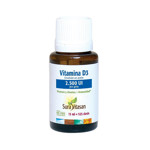 SURA VITASAN Vitamine D3 2.500 UI 15ml SURA VITASAN Vitamine D3 2.500 UI 15ml
