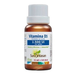 SURA VITASAN Vitamine D3 2.500 UI 15ml