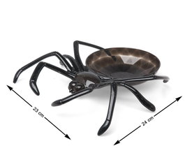 Atosa Centre de table en forme d'araignée noire