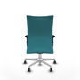 Piqueras Y Crespo Albacete Fauteuil de Bureau avec Mécanisme Synchrone, Turquoise