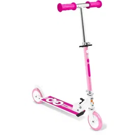 Stamp STAMP SKIDS CONTROL - Trottinette pliable pour enfants à partir de 5 ans - Rose - Plateau aluminium antidérapant - Roulements ABEC 5 - Frein arrière au pied