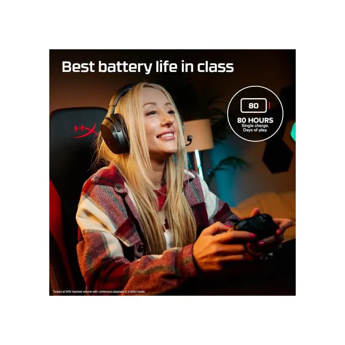 HyperX Casque Gamer Sans Fil CloudX Stinger 3 pour XBOX, Noir