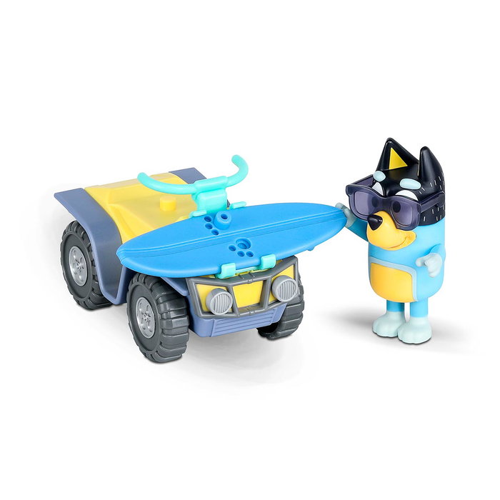 Famosa Bluey - Mini Véhicules de Collection Série 3 avec Figurines Bandit et Bingo - Jeu d'Aventure pour Enfants +2 Ans - Réf. Bly62000