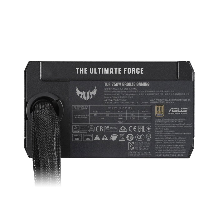 Asus TUF Gaming 750W Bronze Noir
