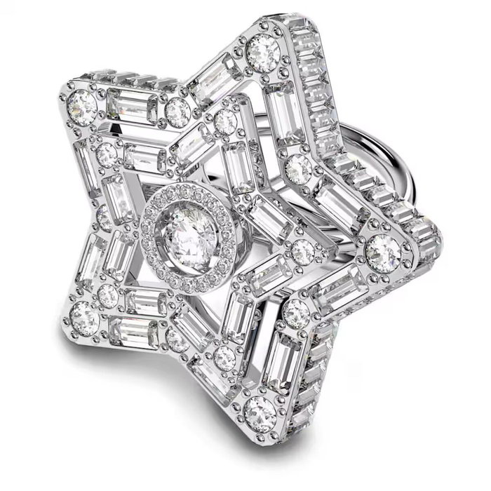 Swarovski Bague Stella en Cristal Gris Taille 50 Swarovski Bague Stella en Cristal Gris Taille 50
