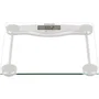 Sencor Pese Personne SBS 113SL - Balance de salle de bain avec surface en verre trempé 6 mm, capacité 150 kg, écran LCD large, mise en marche automatique