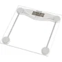 Sencor Pese Personne SBS 113SL - Balance de salle de bain avec surface en verre trempé 6 mm, capacité 150 kg, écran LCD large, mise en marche automatique
