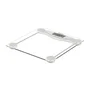 Sencor Pese Personne SBS 113SL - Balance de salle de bain avec surface en verre trempé 6 mm, capacité 150 kg, écran LCD large, mise en marche automatique
