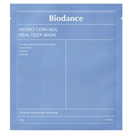 Biodance Hydro Cera-nol Masque facial apaisant et hydratant 34 g