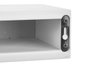 GIFTDECOR Lot de 3 Étagères Miroir Blanc (15, 30 et 45 cm)