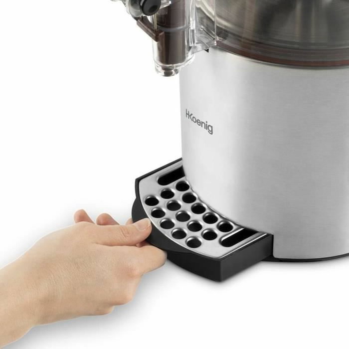 H.Koenig SHK800 Distributeur de chocolat chaud 3 L, 1200 W, Inox H.Koenig SHK800 Distributeur de chocolat chaud 3 L, 1200 W, Inox