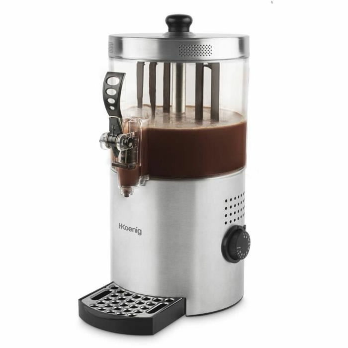 H.Koenig SHK800 Distributeur de chocolat chaud 3 L, 1200 W, Inox H.Koenig SHK800 Distributeur de chocolat chaud 3 L, 1200 W, Inox