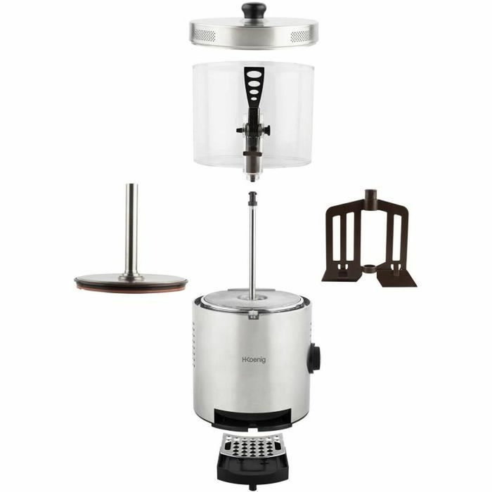 H.Koenig SHK800 Distributeur de chocolat chaud 3 L, 1200 W, Inox H.Koenig SHK800 Distributeur de chocolat chaud 3 L, 1200 W, Inox