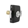 Abus Verrou de porte V83 CB 45 BK Noir avec coffre en acier