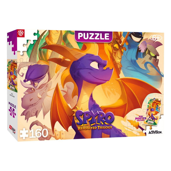 Spyro Reignited Trilogy puzzle Kids Heroes (160 pièces) Spyro Reignited Trilogy puzzle Kids Heroes (160 pièces)