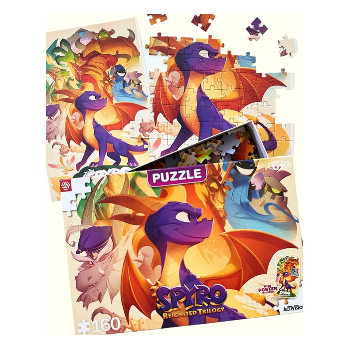 Spyro Reignited Trilogy puzzle Kids Heroes (160 pièces) Spyro Reignited Trilogy puzzle Kids Heroes (160 pièces)