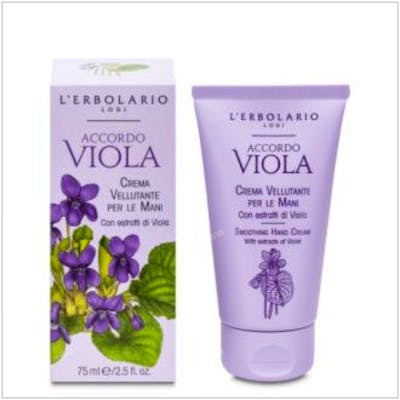 L'ERBOLARIO Crème Mains Accordo Violeta 75ml - Protection Antioxydante aux Extraits de Pensée et Violette L'ERBOLARIO Crème Mains Accordo Violeta 75ml - Protection Antioxydante aux Extraits de Pensée et Violette