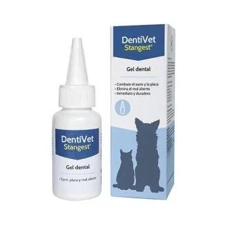 STANGEST VET Dentivet Gel Dentaire 50 ml pour Chien et Chat - Nettoyage Dentaire Anti-Tartre Haleine Fraîche STANGEST VET Dentivet Gel Dentaire 50 ml pour Chien et Chat - Nettoyage Dentaire Anti-Tartre Haleine Fraîche