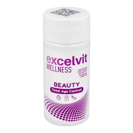 Excelvit Beauty 60 gélules Complément Anti-âge Acide Hyaluronique Vitamine C
