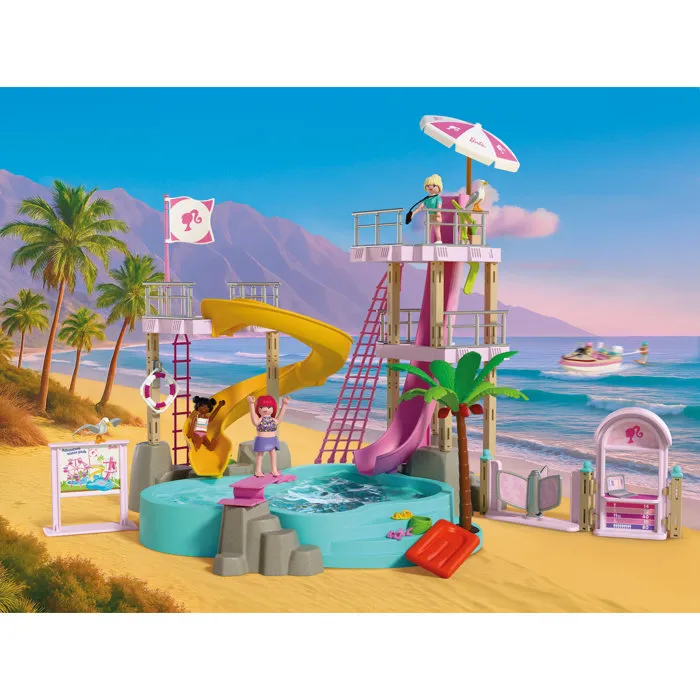 Playmobil Barbie Parc aquatique 72120, 146 pièces