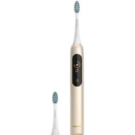 Sencor SOC 5011GD Brosse à dents électrique - Affichage numérique, 4 modes, 38000 mouvements/min, capteur de pression, autonomie 30 jours, étanche IPX7, charge USB-C