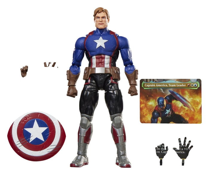Hasbro Marvel Legends Series x Magic: The Gathering Captain America (Avengers: Twilight) 15 cm