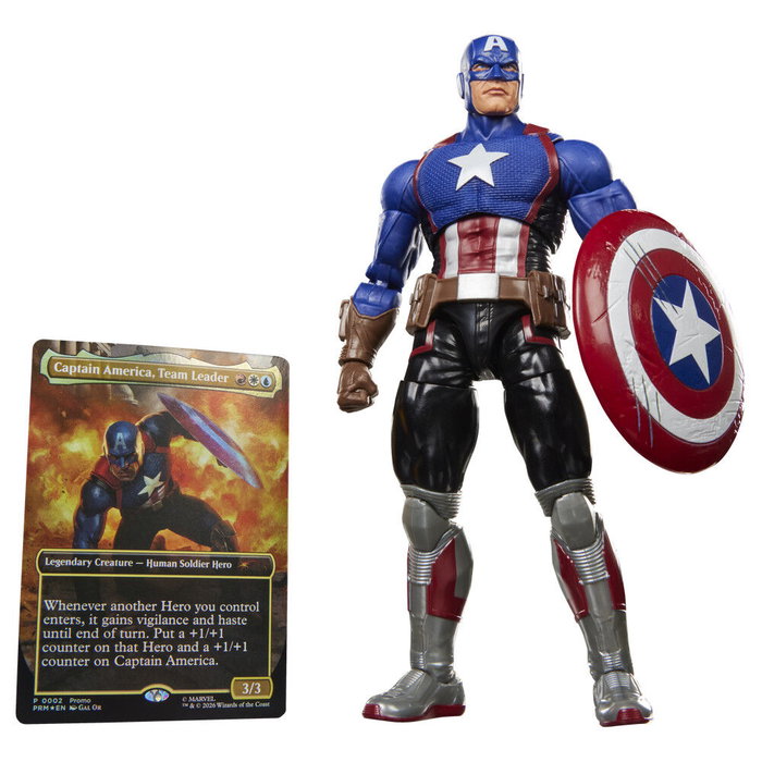 Hasbro Marvel Legends Series x Magic: The Gathering Captain America (Avengers: Twilight) 15 cm