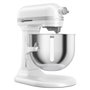 Kitchenaid 5KSM70JPX EWH Robot pétrin Heavy Duty 6,6 L en métal, bol relevable avec blocage 3 points, planétaire, 11 vitesses, couleur blanc