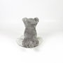 Deqube Peluche Schnauzer Assis 12cm avec Licence Bocalan pour Enfant