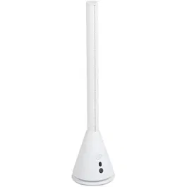 Farelek SILENT-AIR TUBE - Ventilateur colonne sans pale blanc 26W, ultra-silencieux avec 9+2 vitesses, oscillation 40 degres, telecommande et mode brise