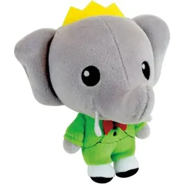 Jemini Kid'Collect Peluche à collectionner Babar l'éléphant - Personnage emblématique pour fan de peluches - 13 cm
