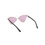 Guess Gafas GU8286 28Y Lunettes de Soleil Femme Géométrique Métal Or Rose 55mm