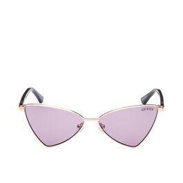Guess Gafas GU8286 28Y Lunettes de Soleil Femme Géométrique Métal Or Rose 55mm
