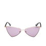Guess Gafas GU8286 28Y Lunettes de Soleil Femme Géométrique Métal Or Rose 55mm