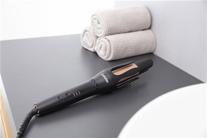 Beurer HT-75 Rizador Automatique Professionnel avec Temporisateur et Signal Sonore pour Boucles Parfaites