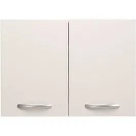 Parisot Spring - Meuble haut de cuisine avec égouttoir intégré, 2 portes - Blanc - 80 x 35.6 x 57.9 cm