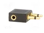 LOGILINK Câble Jack 3,5mm 2pin x2 et 3pin socle, noir