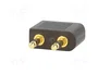 LOGILINK Câble Jack 3,5mm 2pin x2 et 3pin socle, noir