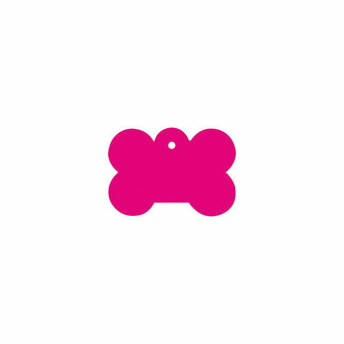 Plaque d'identification pour collier Imarc Bone Rose Plaque d'identification pour collier Imarc Bone Rose