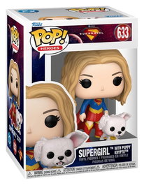 Funko Pop! & Buddy Supergirl avec Puppy Krypto