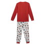 Cerdá - Pyjama long adulte motif Mickey - Taille S - En jersey - Rouge