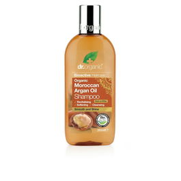 Dr. Organic Shampoing à l'huile d'Argan 265 ml pour Tous Types de Cheveux Hydratant et Brillance