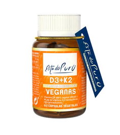 TONGIL Vitamine D3 + K2 1000IU/90ug 60 capsules végétales