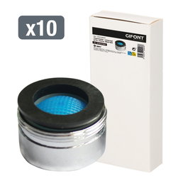 Gifont Boîte de 10 atomizadores mâles pour robinet Ø24/100